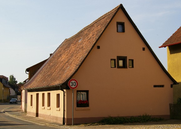 Ansicht von Norden, vom Marktplatz her