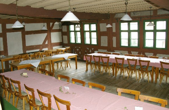 Der Saal im OG