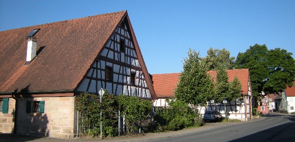 Von der Allersberger Straße aus gesehen