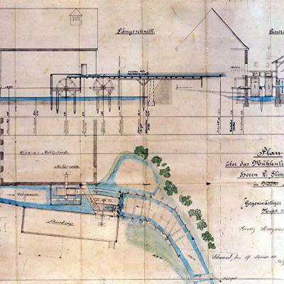 Der Mühlenplan von 1910