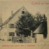 Postkarte - Gasthaus zum Lamm